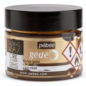 Pebeo Inc Gold Metallic Wax for Gilding-0