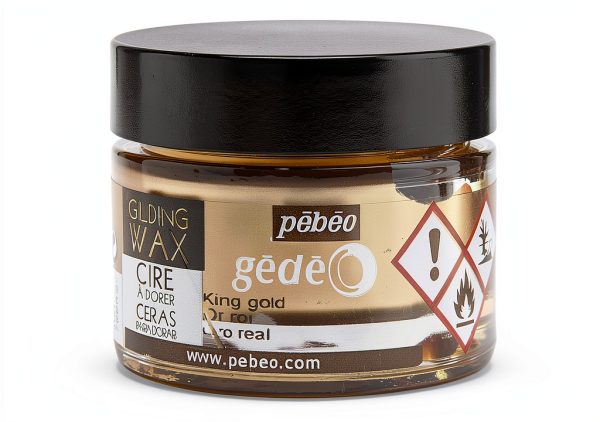 Pebeo Inc Gold Metallic Wax for Gilding-0
