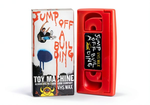 Skateboard Wax Toy Machine Red Medium Grip-0