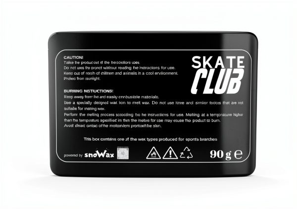 Skateboard Wax by SKATE CLUB WAX Blue Wax-5