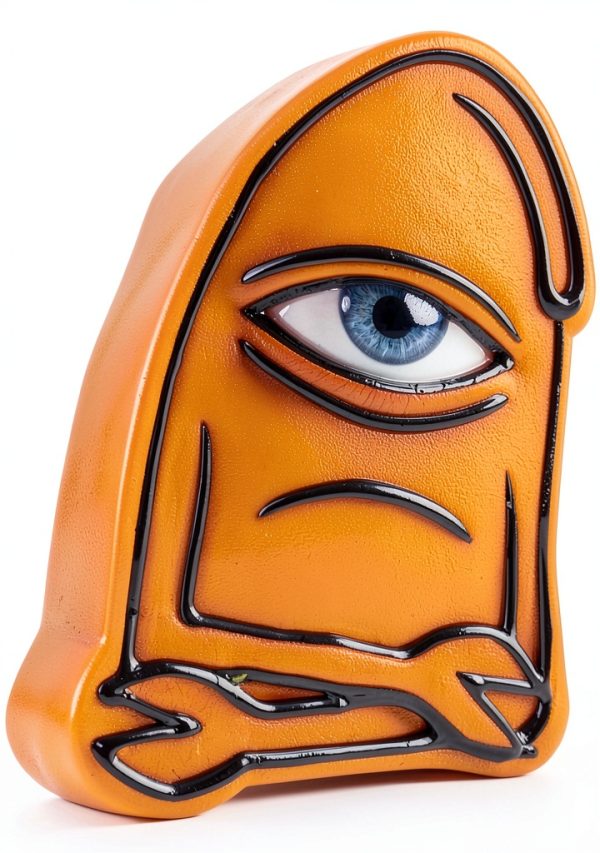 Skateboard Wax Toy Machine Orange Monster Riders-0