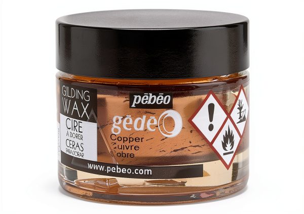 Pebeo Inc Deluxe Metallic Gilding Wax for Wood-0