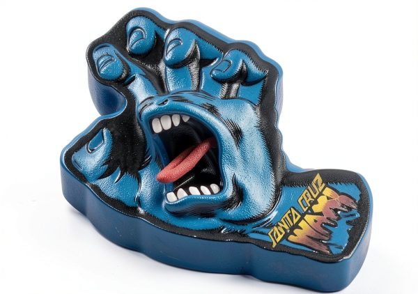 Santa Cruz Screaming Hand Wax Skateboard-0