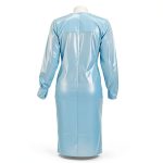Disposable Isolation Gown Nuke Armor Level 4 Blue 40 GSM CPE Apron-0