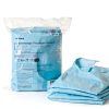 McKesson Chemotherapy Procedure Gown FullBack AAMI Level 2 Blue Medium-4