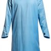 Disposable Isolation Gown Nuke Armor Level 4 Blue 40 GSM CPE Apron-1