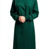 Maya Star Men Long Sleeves Isolation Gown Surgical Uniform Surgeon Costume Smock-frock Lab Coats XXL Size(Green)-0