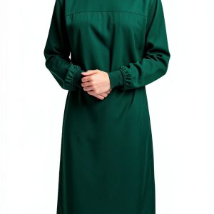 Maya Star Men Long Sleeves Isolation Gown Surgical Uniform Surgeon Costume Smock-frock Lab Coats XXL Size(Green)-0